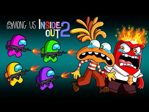 어몽어스 | Among Us VS Inside Out 2 Characters | Zoochoisis | Zoonomaly | Among Us Animation