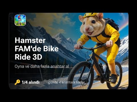 Hamster Combat Bisiklet Oyunu Kod Nasıl Alınır?