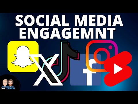 How do you engage customers on social media?