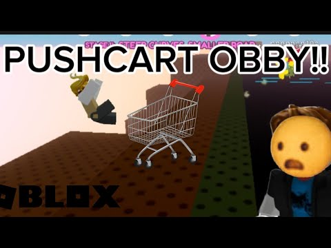 THIS GAME FILLS ME WITH RAGE!!! |Roblox Gameplay (Pushcart Obby)