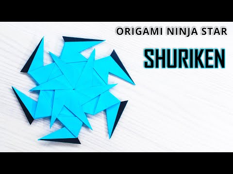 Easy DIY Project  -  Learn to Make an Origami Ninja Star