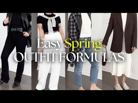 Failproof Spring Outfit Formulas Using Different Contrast Levels