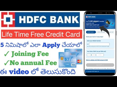 How to apply HDFC Bank Credit Card Online telugu 2023|HDFC bank Credit Card Apply Online|TATA Neu