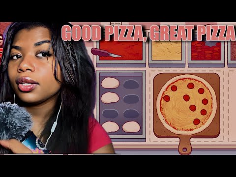 ASMR tingly ipad gameplay ˚ ༘♡ ⋆｡˚  (satisfying pizza maker game🍕❤️)