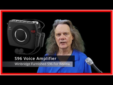 Voice amplifier with wireless microphones  - WinBridge S96 Review