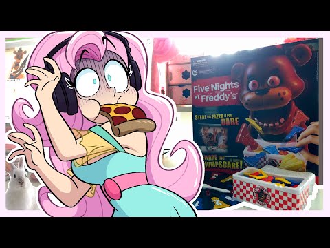 FlutterChan plays FNAF IRL (ft. Angel Bunny)