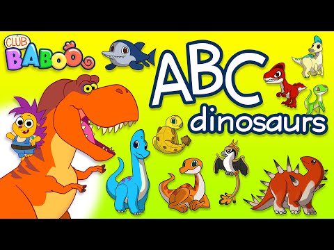 ABC dinosaurs | Learn the ABC with 26 dinosaurs for children | Dino ABC for kids