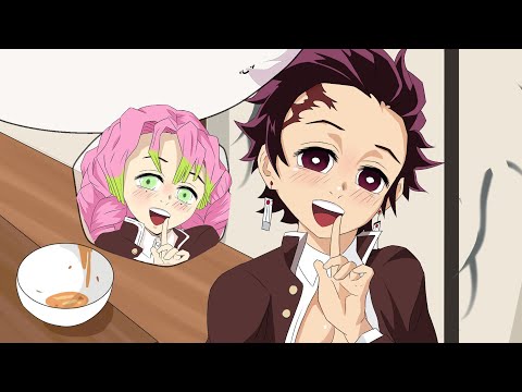 Demon Slayer Body Swap (Tanjiro & Mitsuri) | TG/TF Comic Dub