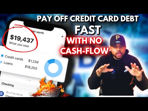 STEP-BY-STEP Pay Off CREDIT Card DEBT With ZERO $$$ ❗ | Credit Hack | Debt Free