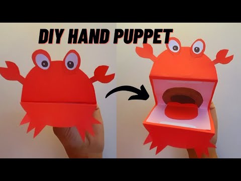 Puppet making | How to make hand puppet | DIY hand puppet craft ideas