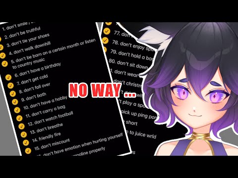 Women Can't Seriously Do This... The Ick List - Mae Reacts [ Vtuber Reacts ]