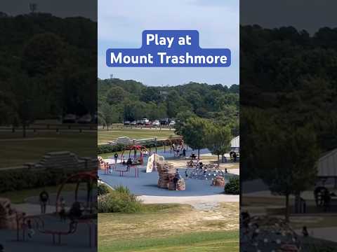 MORE Things to do at Mount Trashmore #shorts #mounttrashmore #virginiabeach #playground #skatepark