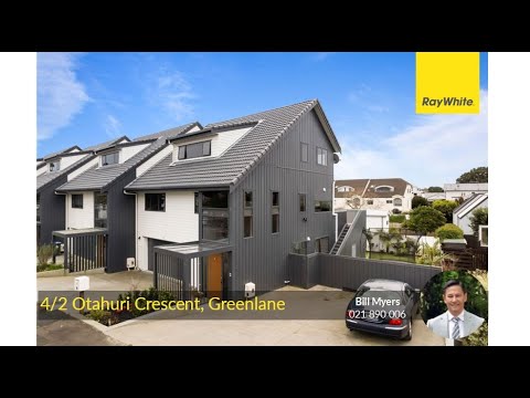 4/2 Otahuri Crescent, Greenlane - Bill Myers Ray White