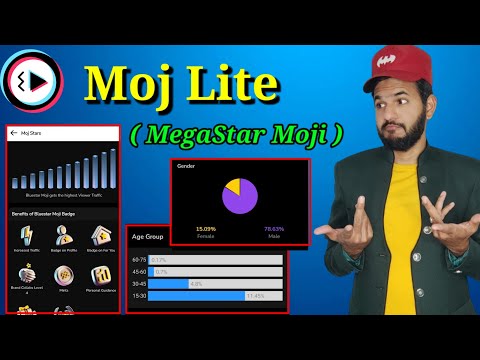 Moj lite moj star & megastar kaise bane | Moj lite insight new update|Moj lite bluestar moji update