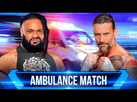 WWE 2K24 | Ambulance Match - Jacob Fatu VS CM Punk | Survivor Series