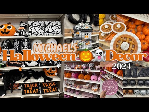 NEW 🎃 HALLOWEEN 2024 DECOR AT MICHAELS! NEW HALLOWEEN COLLECTION! NEW FALL CANDLES #halloween2024