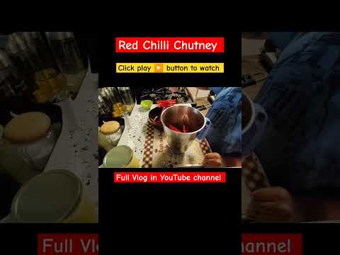 #chutney #redchillichutney #chilli #shortvideo #viral #recipes #myhomemakingjourneyaparna