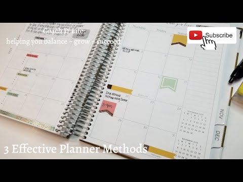 Monthly Plan with Me| 3 Effective Planner Methods | Brain Dump, SMART Goals and 1 Planner Method