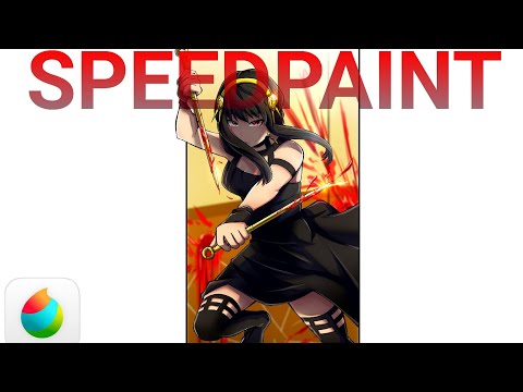 [SPEEDPAINT] Yor Forger - SPY x Family (MEDIBANGPAINT)