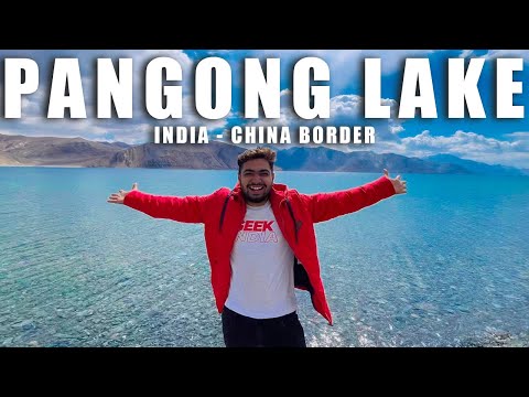 PANGONG TSO LAKE ಕನ್ನಡ | INDIA CHINA BORDER | BEAUTIFUL LAKE IN THE WORLD Kannada Vlog #TheGeekIndia