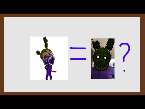 Springtrap is MatPurple?