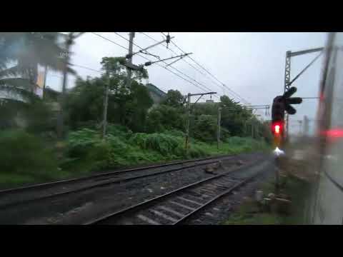 Vikhroli to Thane Fast Train Journey #MumbaiTrain #MumbaiLocal #मुलुंड #डोंबिवली #विखरोली