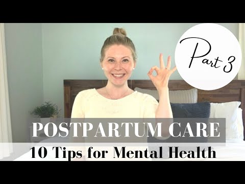 10 TIPS FOR POSTPARTUM MENTAL HEALTH | Stephanie Hajal