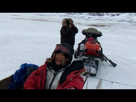 Ingrid explains the return to Clyde River - Sam Ford Fiord 2010 expedition