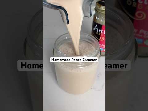 Make your own dairy-free coffee creamer!