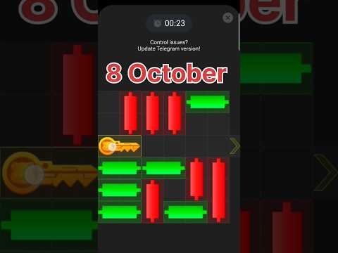 Mini Hamster Game 8 October ! Today Hamster Mini Game solved 🔥#games #shorts #hamsterkombat #trend