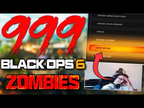 The Round 999 Race is INSANE! HUGE MISTAKE! - Black Ops 6 Zombies