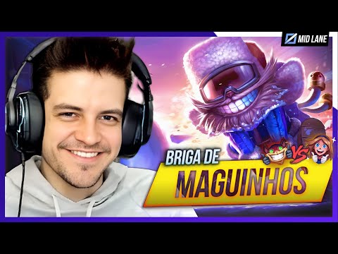 O RARÍSSIMO match-up de MAGUINHOS NO MID finalmente aconteceu de novo!