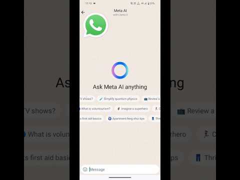 WhatsApp New Update Meta AI | WhatsApp New Update | Meta AI WhatsApp | WhatsApp New Update 2024