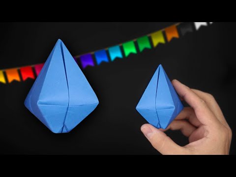 Como Fazer um Balão de São João de Papel - Origami