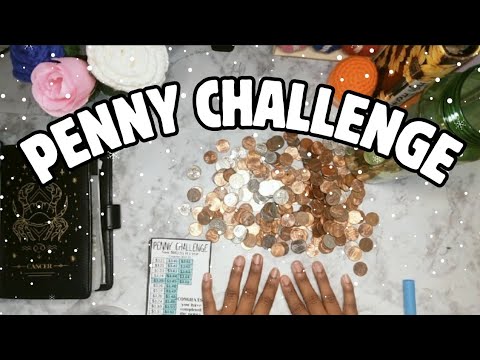 PENNY CHALLENGE TIME | HOW MUCH DID WE SAVE THIS WEEK ?? | #pennychallenge