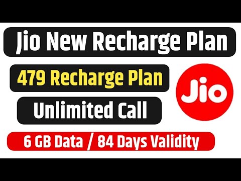 Jio 479 Plan Details || 479 Jio Recharge Plan 2024 || Jio Unlimited data plan