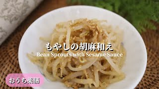 【おうち薬膳】もやしの胡麻和え