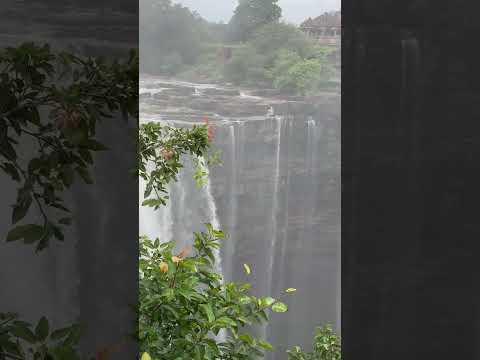 Waterfall in Rajasthan #Menal #waterfall #mansoon #heavyrain #India #maansoon