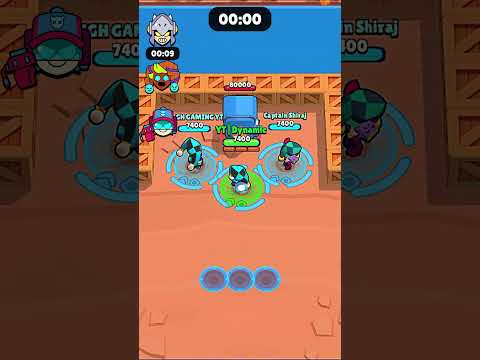 3 same Brawlers vs Heist Safe #brawlstars #shorts