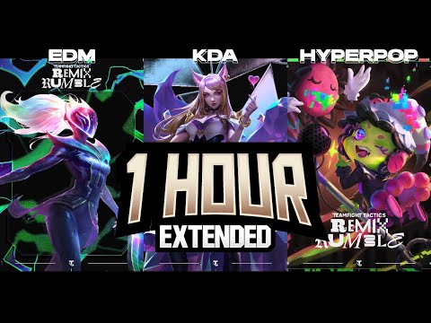 [1 HOUR] TFT Set 10: Remix Rumble - EDM x KDA x Hyperpop (LATE) | Original Soundtrack