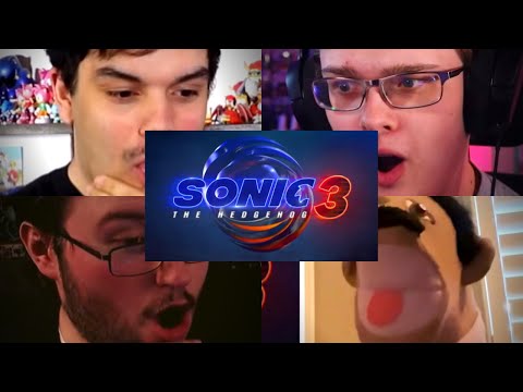 Sonic The Hedgehog 3 (2024) Announcement Trailer Reaction Mashup @eganimation442