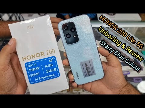 HONOR 200 Lite 5G Unboxing & Specifications