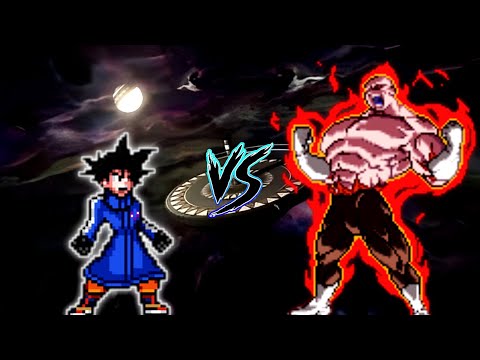 Goku TB V2 (New) VS Jiren Full Power V2 in Jump Force Mugen