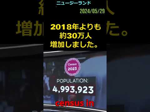 #人口動態　 　#日英字幕 #ニュージーランド 2024/05/29