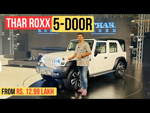 Mahindra Thar 5-Door (Thar Roxx) Launched From Rs. 12.99 Lakh | Walkaround Review