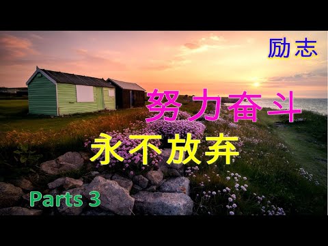 [励志]  Parts 3 努力奋斗永不放弃 Never Give Up （每天都看一遍，激发你生命的斗志）