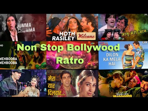 NONSTOP BOLLYWOOD RETRO DANCE PARTY DJ MIX 2024  | Part 2 |  DJ AMIT MUMBAI