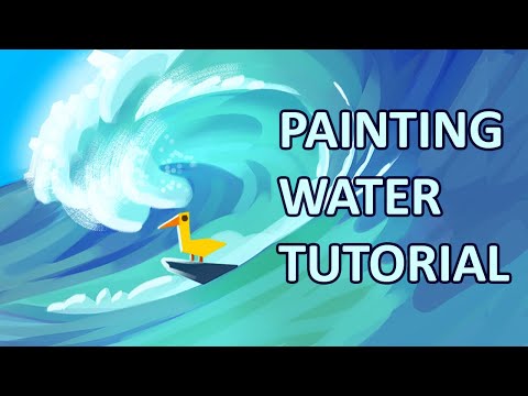 How to Paint Water Tutorial with Clip Studio Paint