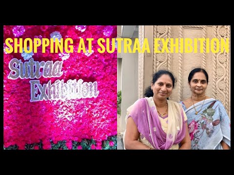 Shopping at Sutraa Exhibition|India Series Part-2|Telugu Vlogs|Surekha Telugu Vlogs from London