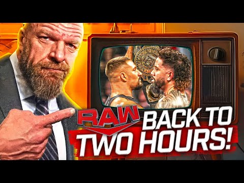 WWE RAW GOING BACK TO 2 HOURS?.....WWE RAW RECAP 9/9/2024